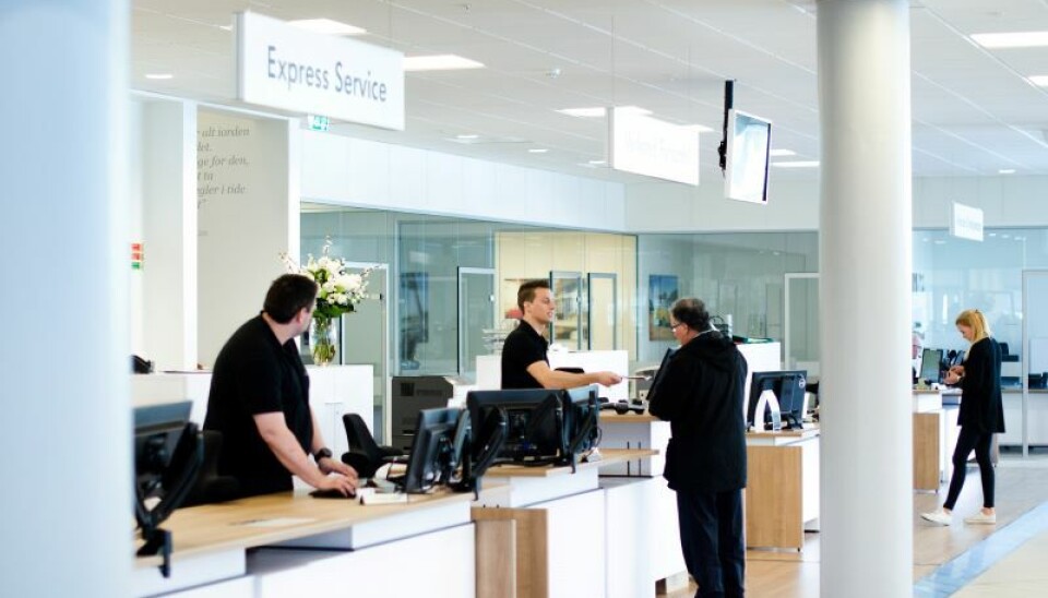 Kundefrontmedarbeider